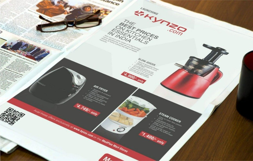 Kitchen Essentials Newspaper Spread