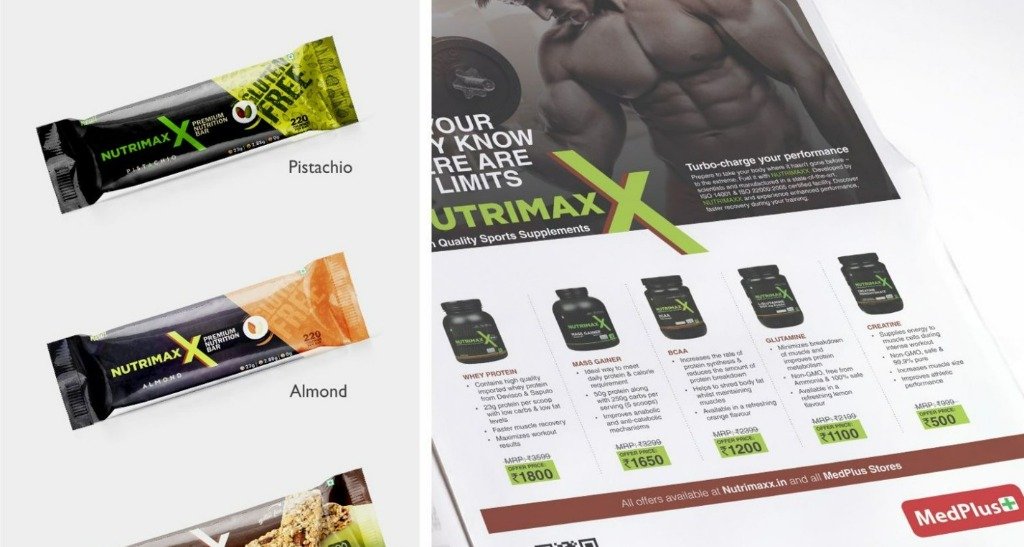 Protein Bar & Supplements Line