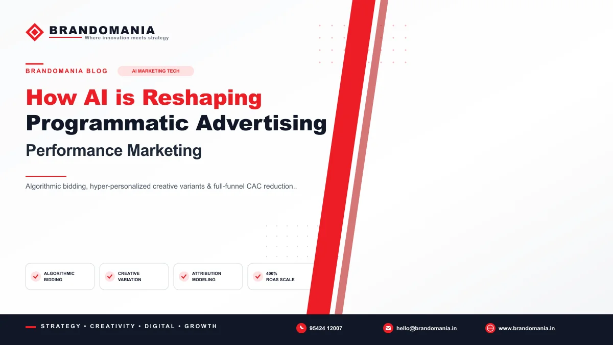 How AI is Reshaping Programmatic Advertising & Performance Marketing